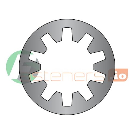 Newport Fasteners Internal Tooth Lock Washer, For Screw Size #10 Steel, Black Oxide Finish, 10000 PK 154297